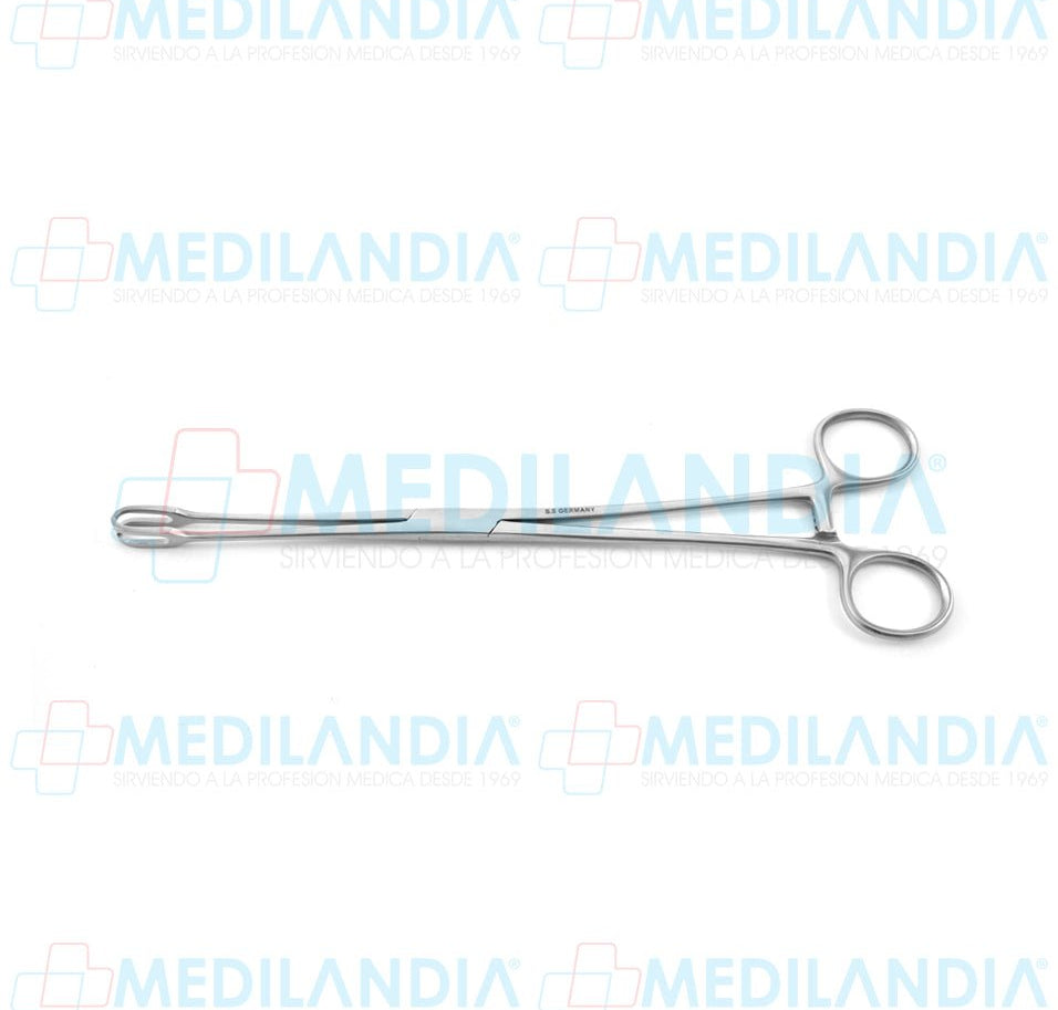 Pinza vaginal Schroeder Vulsellum recta con 2 x 2 garfios - Pinzas - HP- MEDILANDIA | Tienda de productos y equipos médicos de calidad en México | Soluciones profesionales para clínicas, hospitales y consultorios.