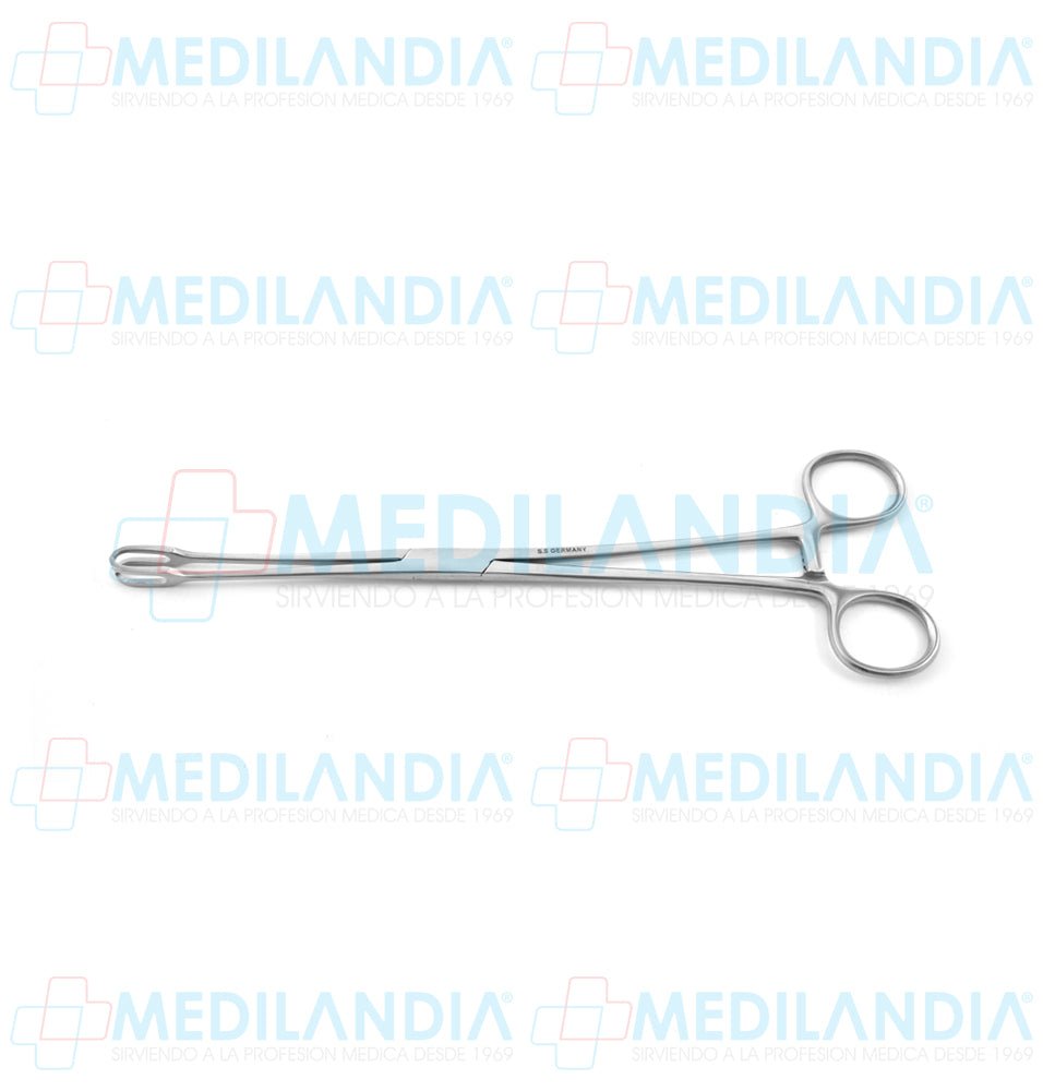 Pinza vaginal Schroeder Vulsellum recta con 2 x 2 garfios - Pinzas - HP- MEDILANDIA | Tienda de productos y equipos médicos de calidad en México | Soluciones profesionales para clínicas, hospitales y consultorios.