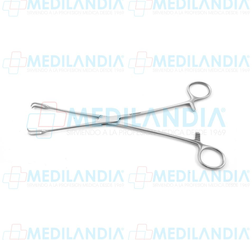 Pinza vaginal Schroeder Vulsellum recta con 2 x 2 garfios - Pinzas - HP- MEDILANDIA | Tienda de productos y equipos médicos de calidad en México | Soluciones profesionales para clínicas, hospitales y consultorios.