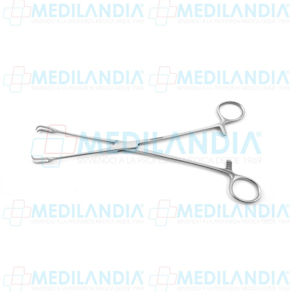 Pinza vaginal Schroeder Vulsellum recta con 2 x 2 garfios - Pinzas - HP- MEDILANDIA | Tienda de productos y equipos médicos de calidad en México | Soluciones profesionales para clínicas, hospitales y consultorios.