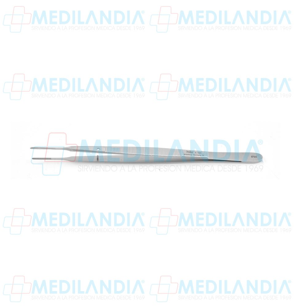 Pinzas de disección Gerald 17.8 cm rectas estriadas Miltex - Pinzas - MILTEX- MEDILANDIA | Tienda de productos y equipos médicos de calidad en México | Soluciones profesionales para clínicas, hospitales y consultorios.