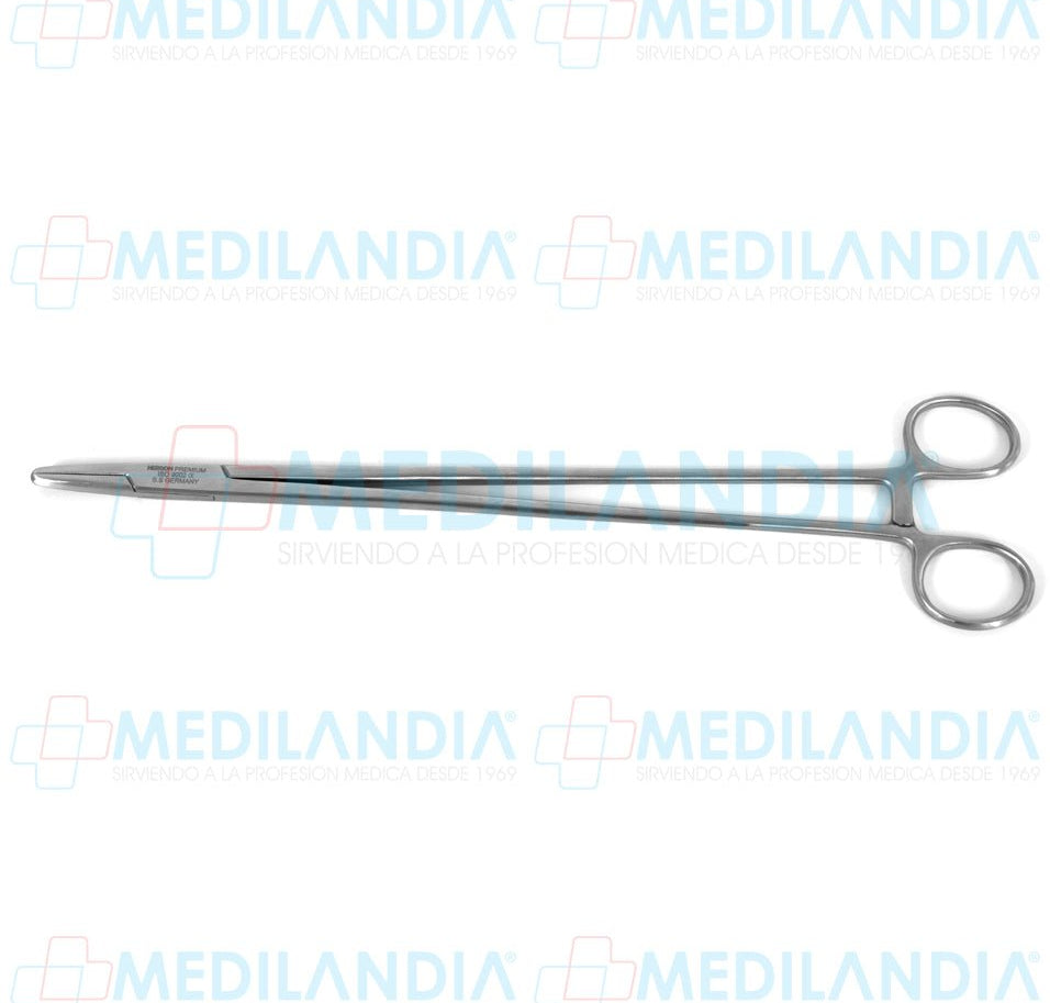 Porta agujas Mayo Hegar 30 cm - Pinzas - HP - MEDILANDIA | Tienda de productos y equipos médicos de calidad en México | Soluciones profesionales para clínicas, hospitales y consultorios.