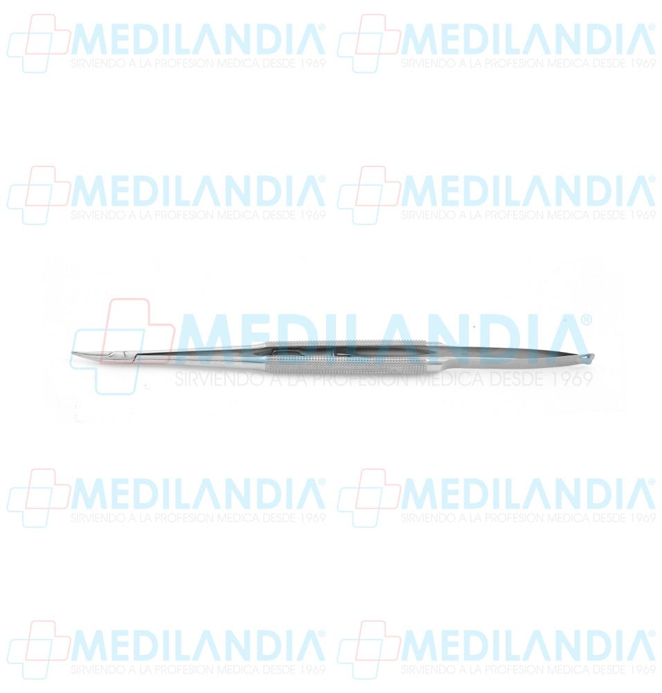 Porta agujas para micro cirugía tipo Miltex curvo 18 cm - Pinzas - HP- MEDILANDIA | Tienda de productos y equipos médicos de calidad en México | Soluciones profesionales para clínicas, hospitales y consultorios.