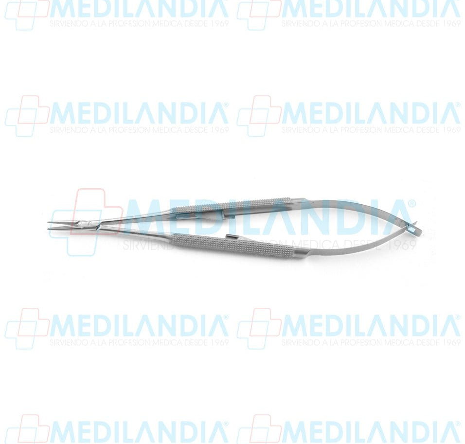 Porta agujas para micro cirugía tipo Miltex recto 18 cm - Pinzas - HP- MEDILANDIA | Tienda de productos y equipos médicos de calidad en México | Soluciones profesionales para clínicas, hospitales y consultorios.