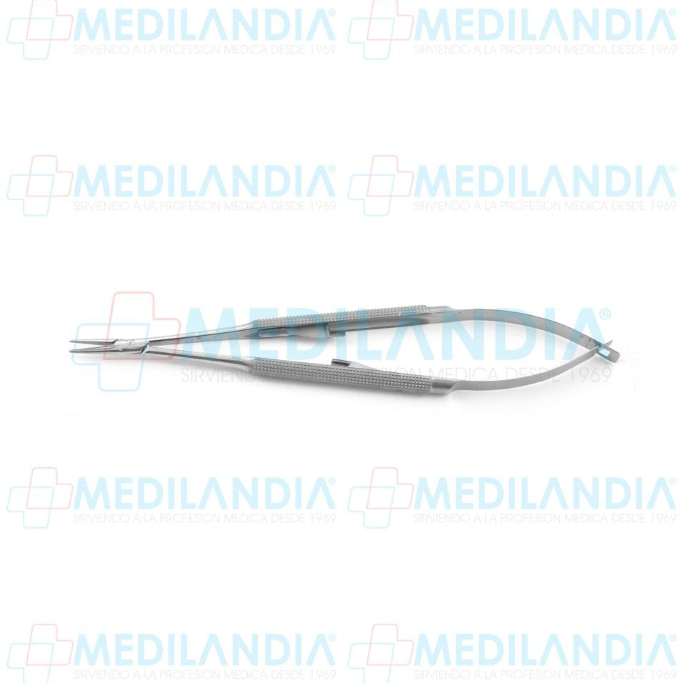 Porta agujas para micro cirugía tipo Miltex recto 18 cm - Pinzas - HP- MEDILANDIA | Tienda de productos y equipos médicos de calidad en México | Soluciones profesionales para clínicas, hospitales y consultorios.