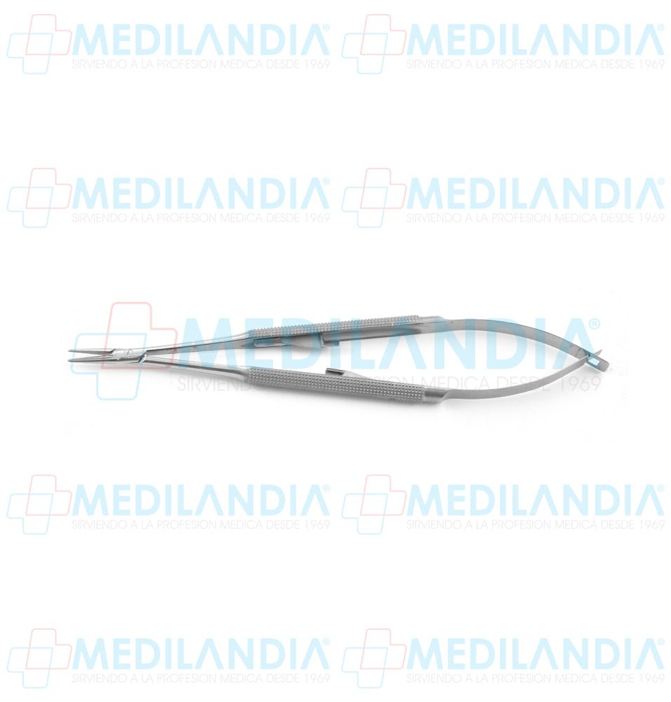 Porta agujas para micro cirugía tipo Miltex recto 18 cm - Pinzas - HP- MEDILANDIA | Tienda de productos y equipos médicos de calidad en México | Soluciones profesionales para clínicas, hospitales y consultorios.