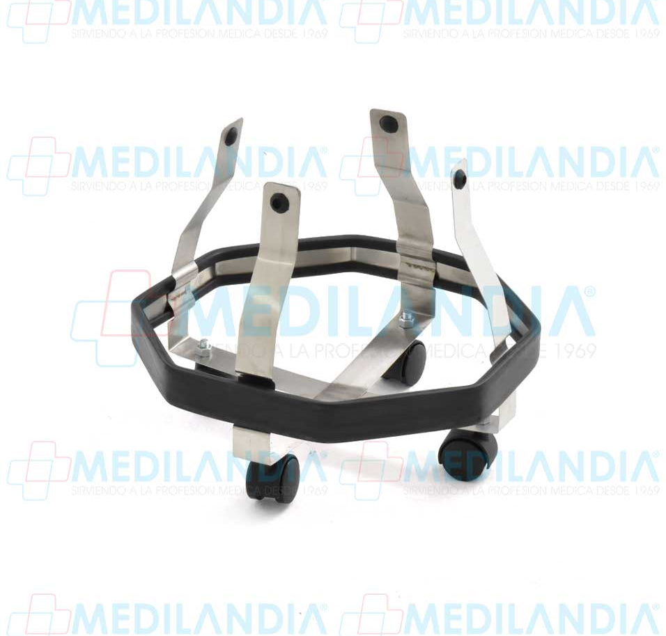 Porta cubeta de patada de acero inoxidable económico - Porta cubeta - MEDILANDIA - MEDILANDIA | Tienda de productos médicos