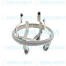 Porta cubeta de patada de acero inoxidable - Porta cubeta - CIIASA - MEDILANDIA | Tienda de productos médicos