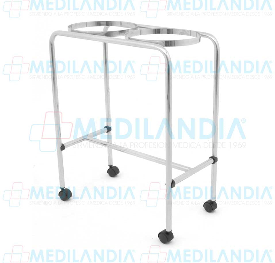 Porta lebrillo doble - Porta lebrillo - MEDILANDIA - MEDILANDIA | Tienda de productos médicos