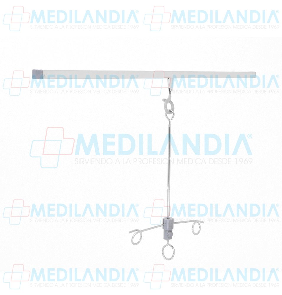 Porta suero de riel - Porta sueros - MEDILANDIA - MEDILANDIA | Tienda de productos médicos
