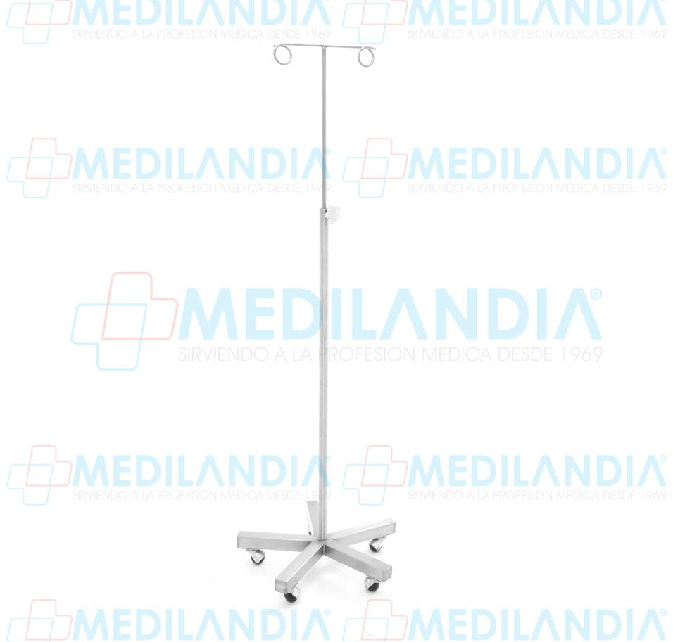 Porta sueros acero inoxidable - Porta sueros - MEDILANDIA - MEDILANDIA | Tienda de productos médicos