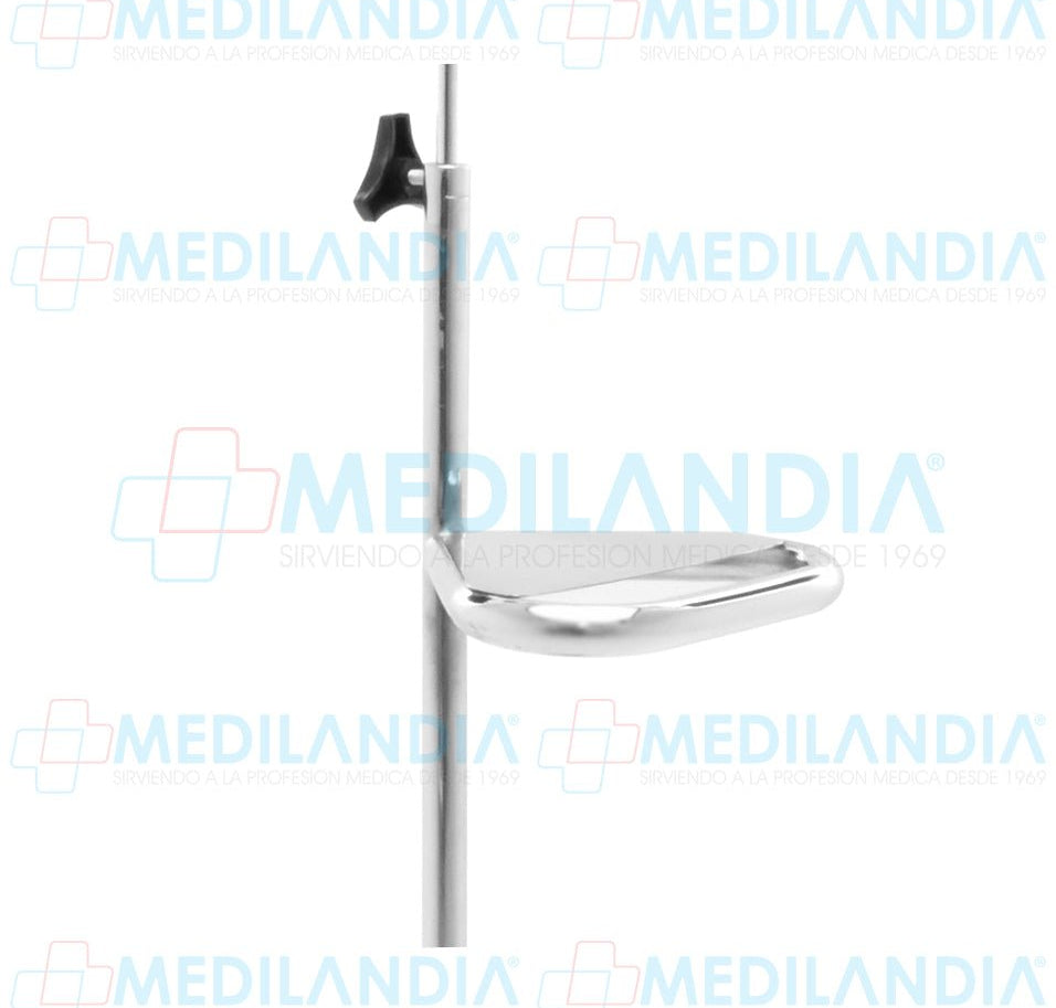 Porta sueros con agarradera, base de fierro fundido - Porta sueros - CIIASA - MEDILANDIA | Tienda de productos médicos