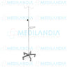 Porta sueros con agarradera, base de fierro fundido - Porta sueros - CIIASA - MEDILANDIA | Tienda de productos médicos