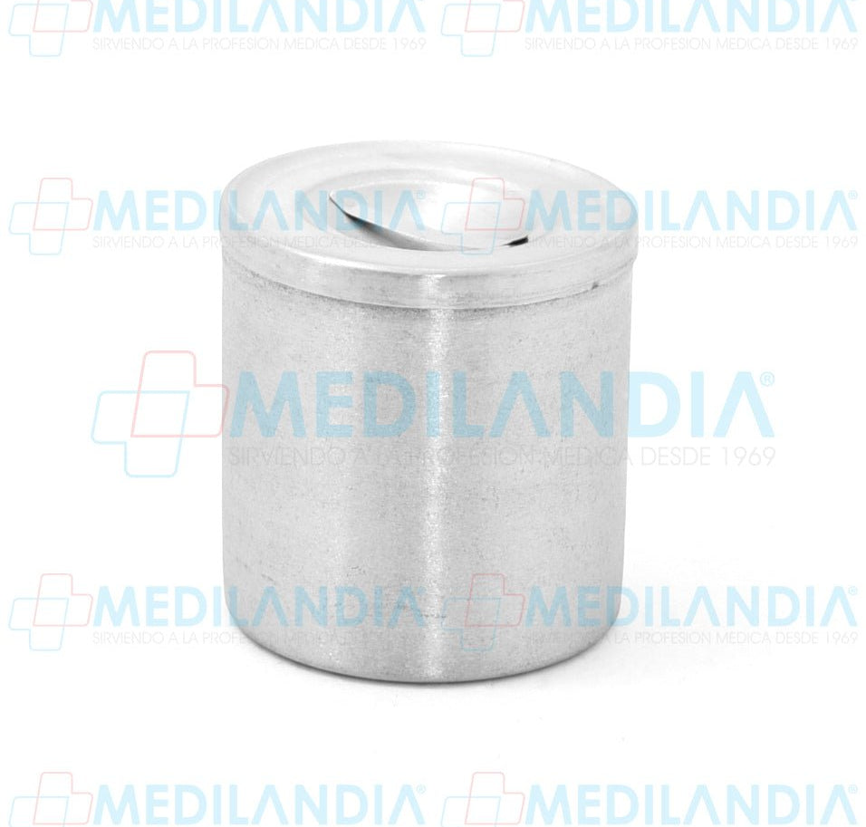 Recipiente algodonero de acero inoxidable 1.100 lts. / 5/32 qt. - Algodonero - MEDILANDIA - MEDILANDIA | Tienda de productos médicos