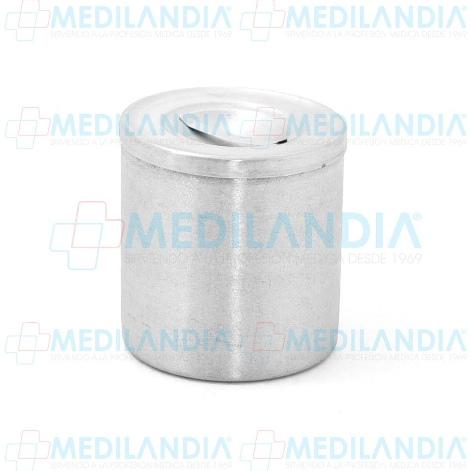 Recipiente algodonero de acero inoxidable 1.100 lts. / 5/32 qt. - Algodonero - MEDILANDIA - MEDILANDIA | Tienda de productos médicos