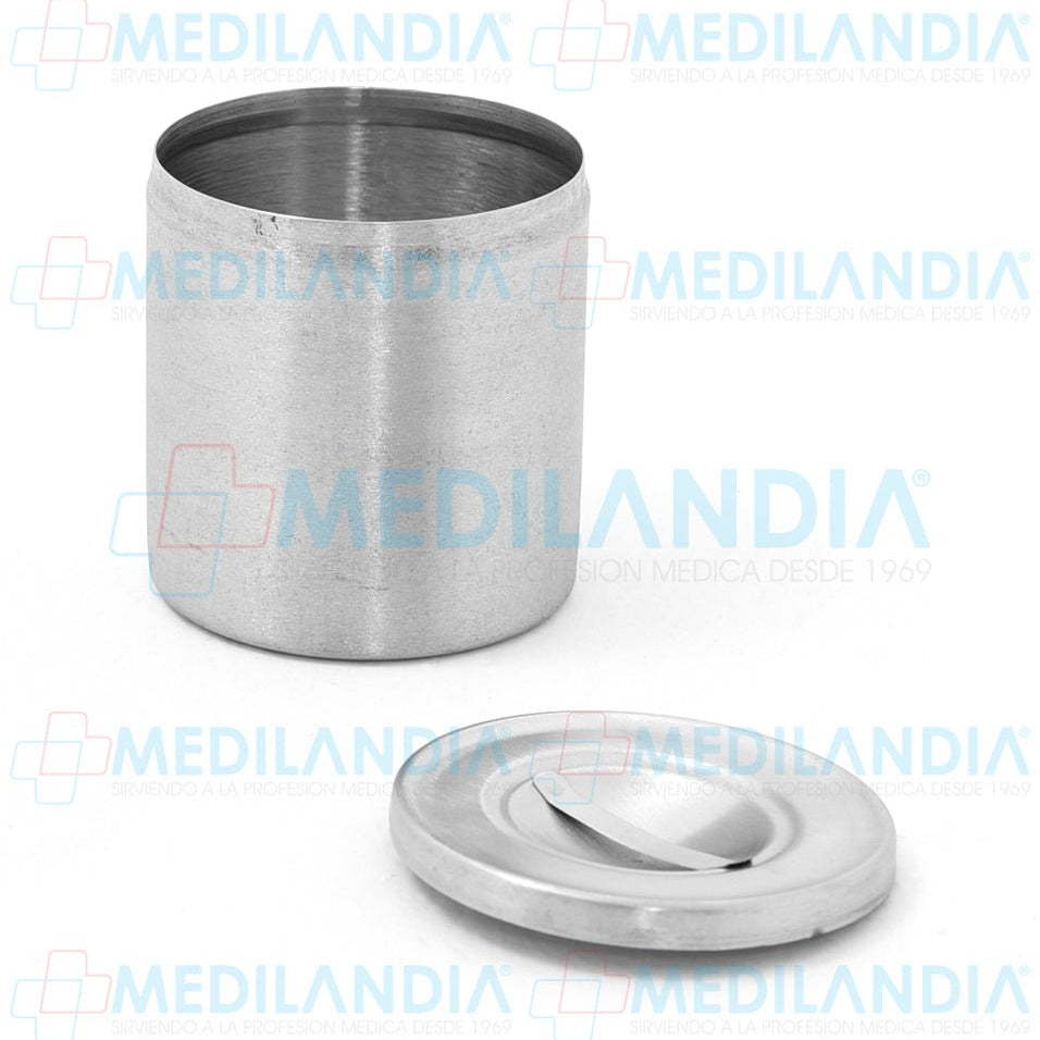 Recipiente algodonero de acero inoxidable 1.100 lts. / 5/32 qt. - Algodonero - MEDILANDIA - MEDILANDIA | Tienda de productos médicos