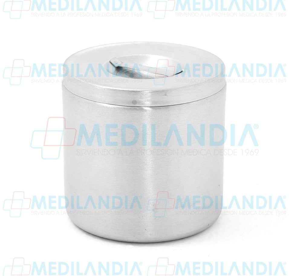 Recipiente algodonero de acero inoxidable 1.750 lts. / 1 7/8 qt. - Algodonero - MEDILANDIA - MEDILANDIA | Tienda de productos médicos