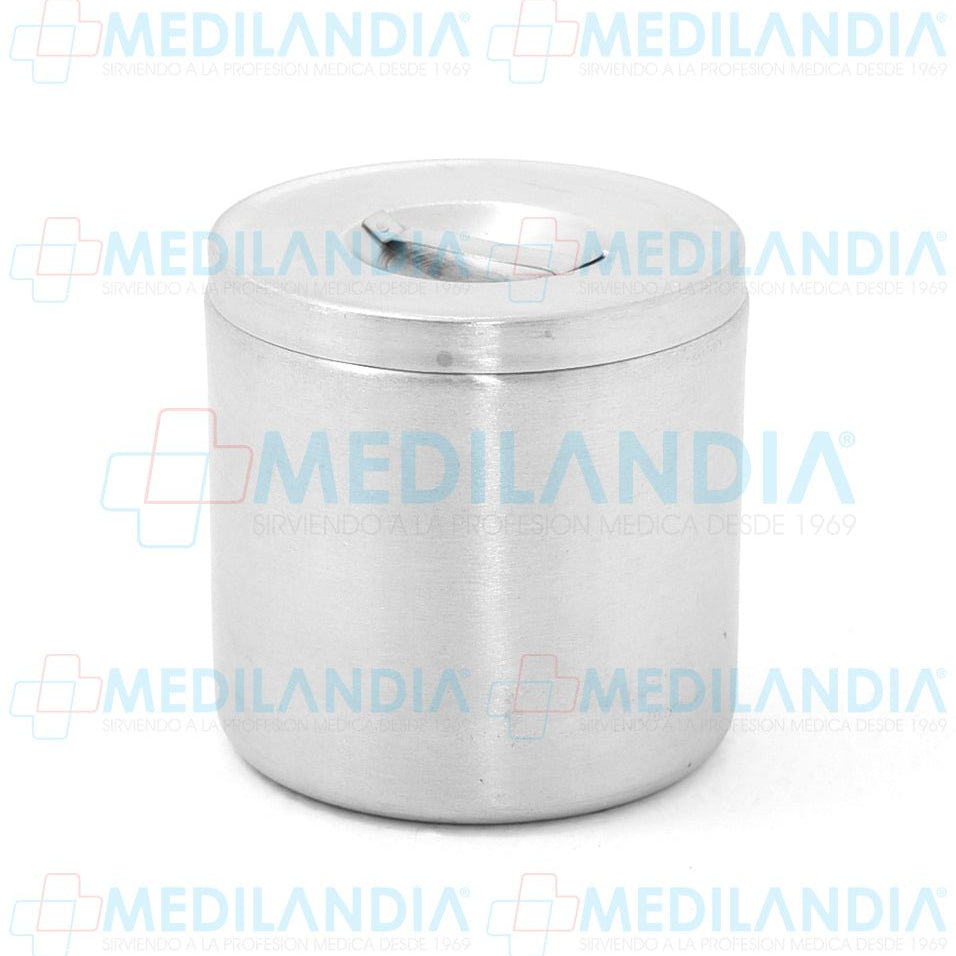 Recipiente algodonero de acero inoxidable 1.750 lts. / 1 7/8 qt. - Algodonero - MEDILANDIA - MEDILANDIA | Tienda de productos médicos