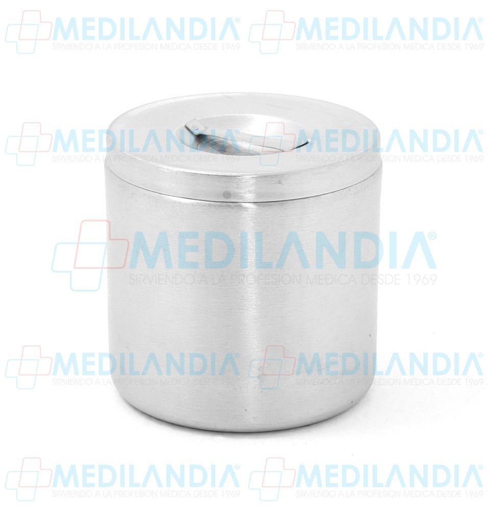 Recipiente algodonero de acero inoxidable 1.750 lts. / 1 7/8 qt. - Algodonero - MEDILANDIA - MEDILANDIA | Tienda de productos médicos