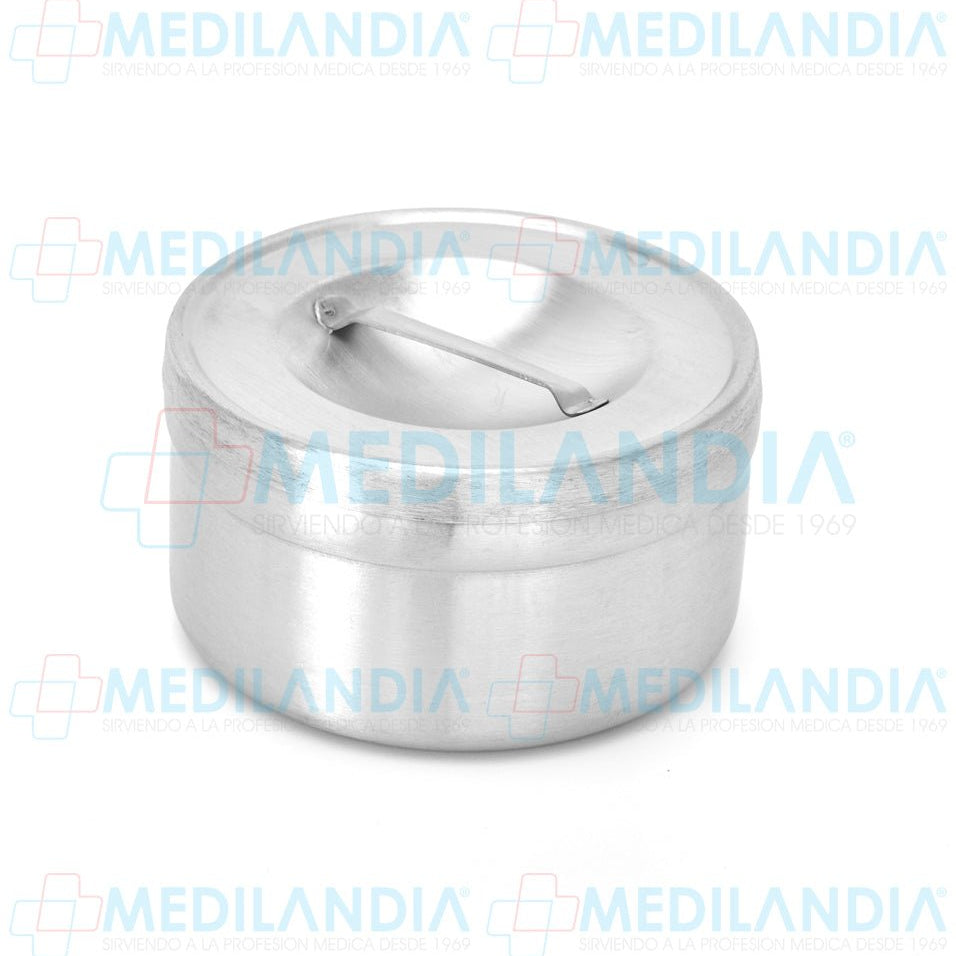 Recipiente algodonero de acero inoxidable 500 ml / 2 1/2 qt - Algodonero - MEDILANDIA - MEDILANDIA | Tienda de productos y equipos médicos de calidad en México | Soluciones profesionales para clínicas, hospitales y consultorios.