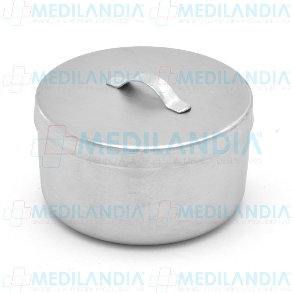 Recipiente algodonero de acero inoxidable 500 ml / 2 1/2 qt - Algodonero - MEDILANDIA - MEDILANDIA | Tienda de productos médicos