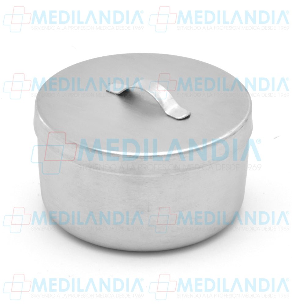 Recipiente algodonero de acero inoxidable 500 ml / 2 1/2 qt - Algodonero - MEDILANDIA - MEDILANDIA | Tienda de productos médicos