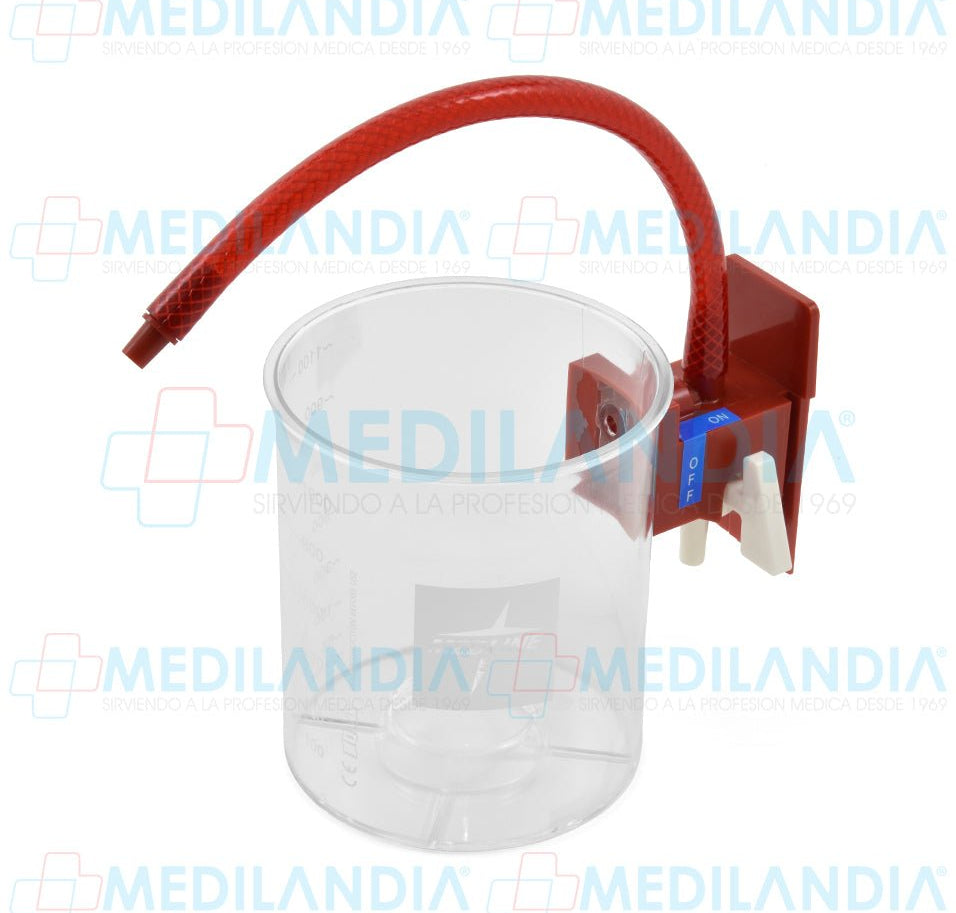 Recipiente de succión exterior reutilizable 1000 cc - Recipiente - MEDLINE- MEDILANDIA | Tienda de productos y equipos médicos de calidad en México | Soluciones profesionales para clínicas, hospitales y consultorios.
