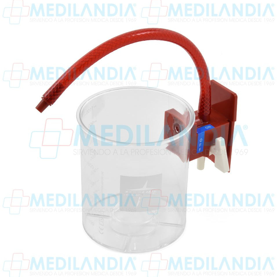 Recipiente de succión exterior reutilizable 1000 cc - Recipiente - MEDLINE- MEDILANDIA | Tienda de productos y equipos médicos de calidad en México | Soluciones profesionales para clínicas, hospitales y consultorios.