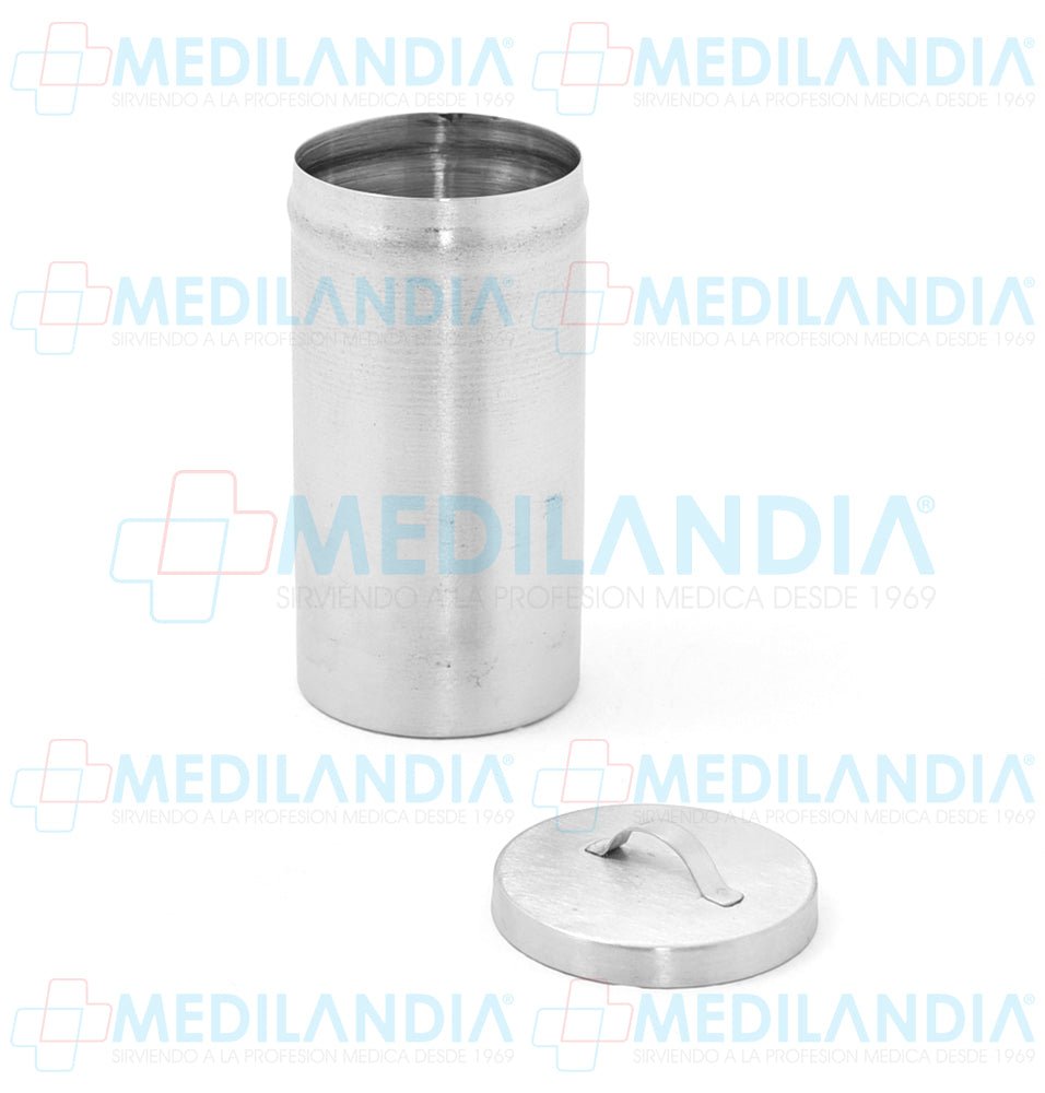 Recipiente porta abatelenguas - Algodonero - MEDILANDIA - MEDILANDIA | Tienda de productos médicos