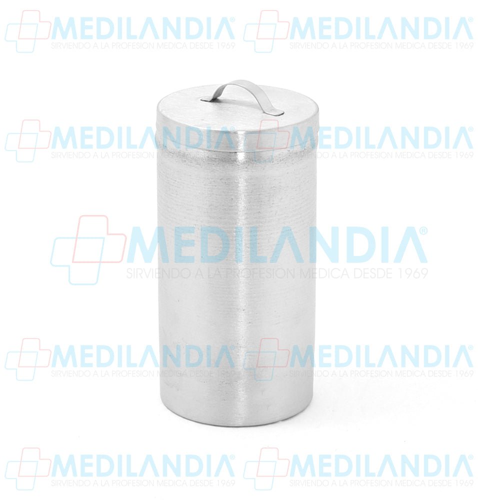 Recipiente porta abatelenguas - Algodonero - MEDILANDIA - MEDILANDIA | Tienda de productos médicos