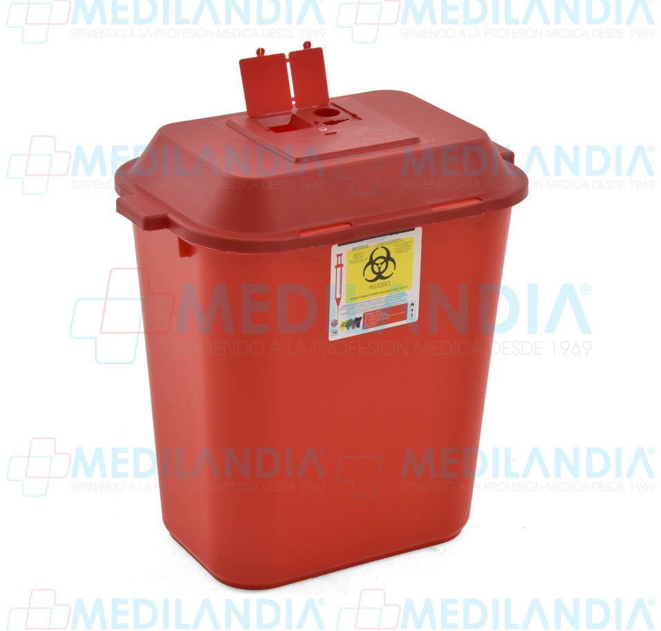 Recolector para punzo cortantes de 30 Lts. - Recolector de punzocortantes - MEDILANDIA - MEDILANDIA | Tienda de productos y equipos médicos de calidad en México | Soluciones profesionales para clínicas, hospitales y consultorios.