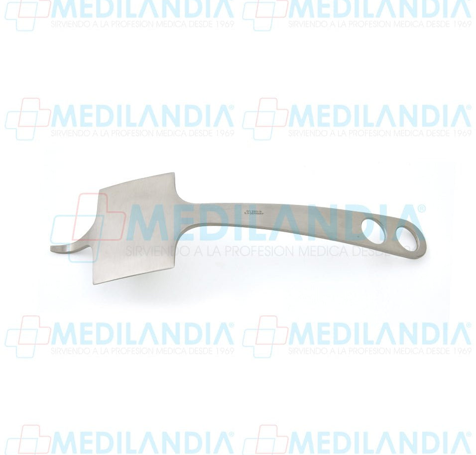 Retractor separador Hohmann con hoja de 75 mm de ancho - Separador - HP- MEDILANDIA | Tienda de productos y equipos médicos de calidad en México | Soluciones profesionales para clínicas, hospitales y consultorios.