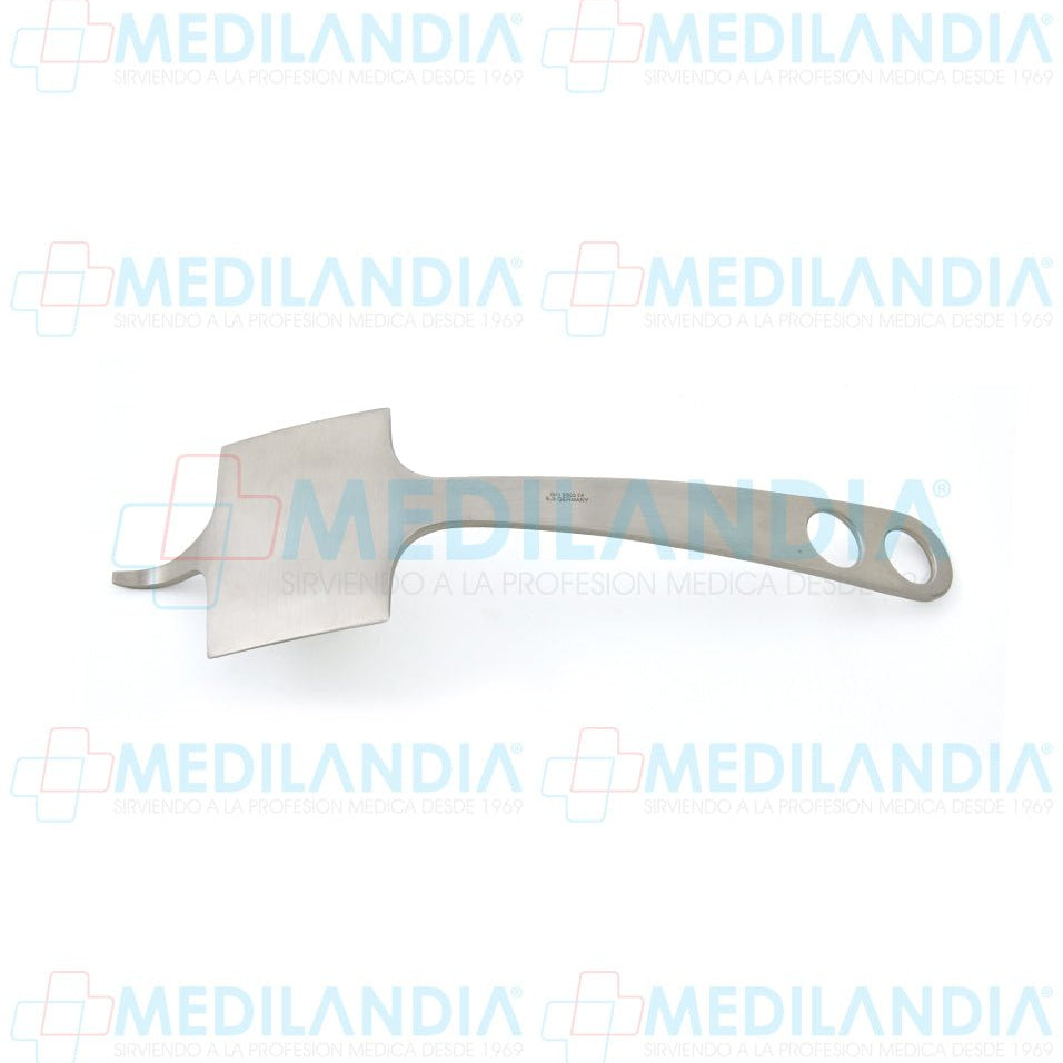 Retractor separador Hohmann con hoja de 75 mm de ancho - Separador - HP- MEDILANDIA | Tienda de productos y equipos médicos de calidad en México | Soluciones profesionales para clínicas, hospitales y consultorios.