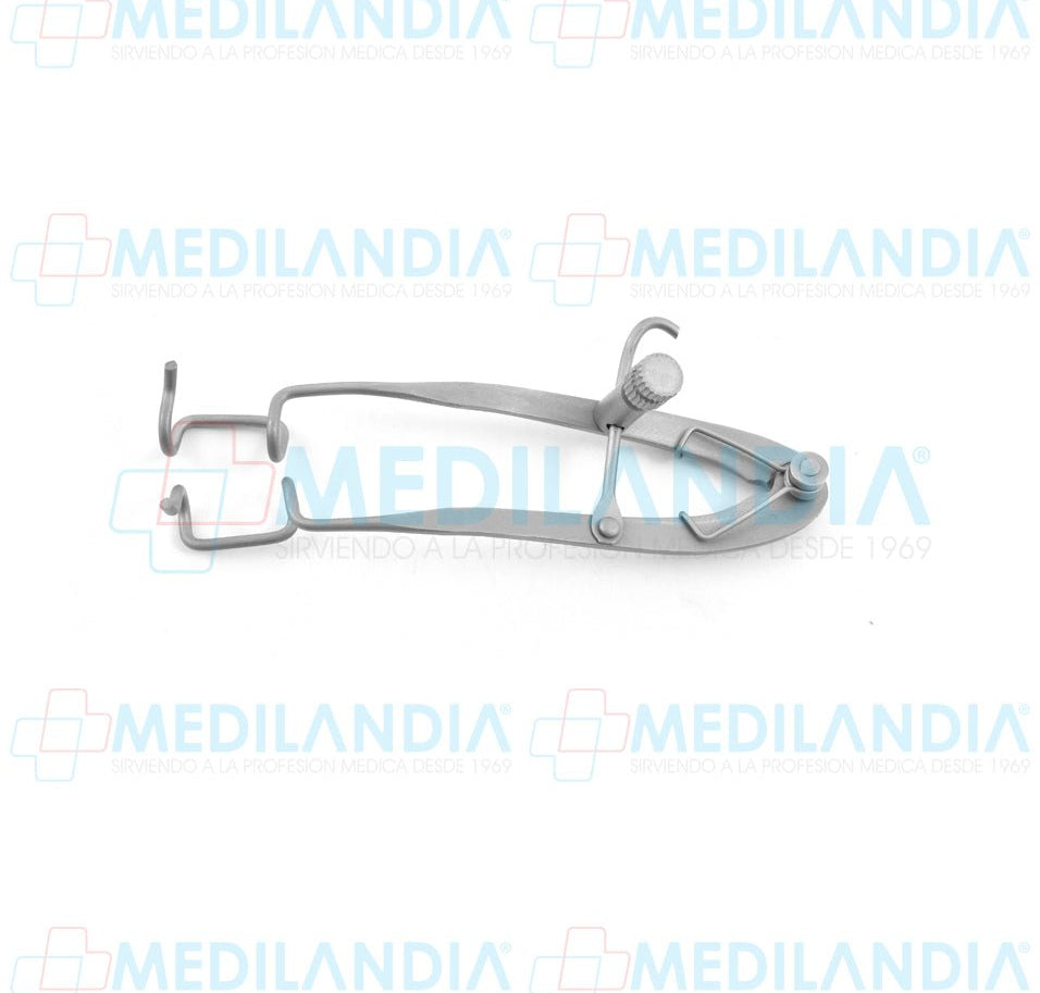 Retractor separador Knapp de parpados Blefarostatos 8.3 cm - Separador - HP- MEDILANDIA | Tienda de productos y equipos médicos de calidad en México | Soluciones profesionales para clínicas, hospitales y consultorios.
