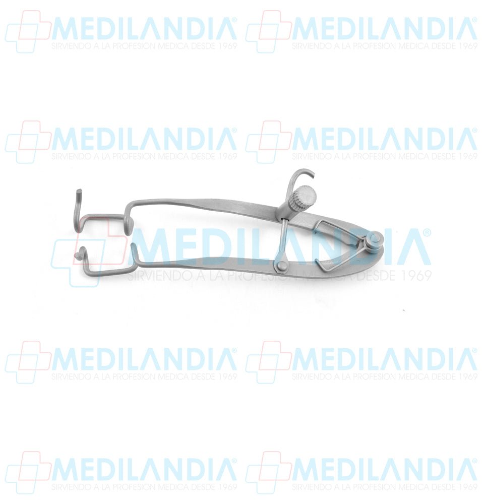 Retractor separador Knapp de parpados Blefarostatos 8.3 cm - Separador - HP- MEDILANDIA | Tienda de productos y equipos médicos de calidad en México | Soluciones profesionales para clínicas, hospitales y consultorios.