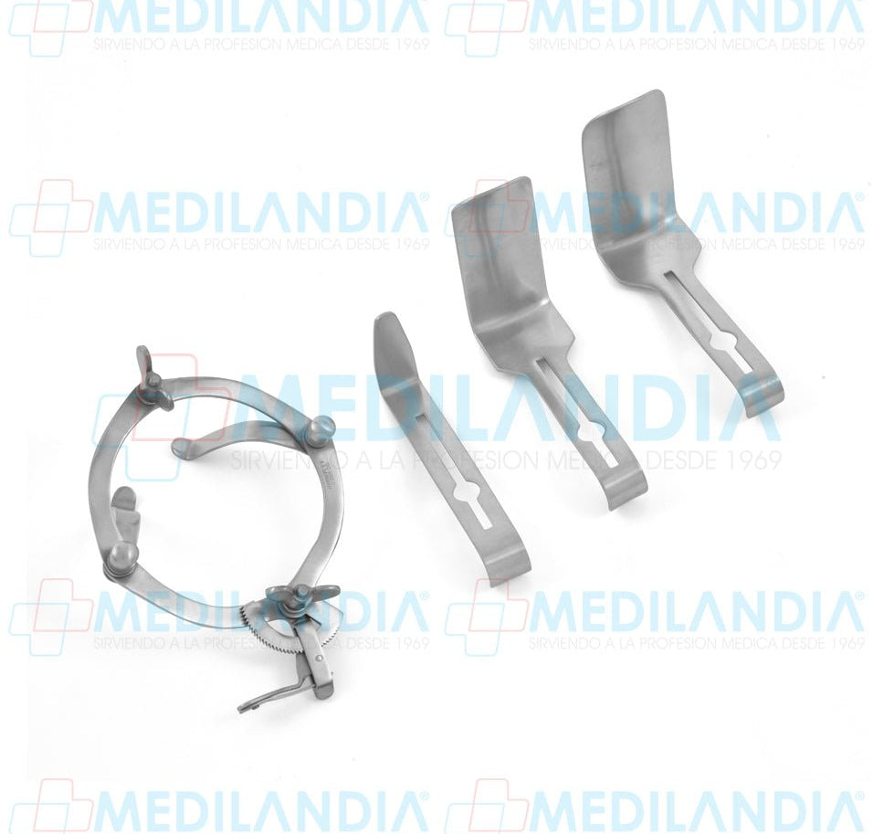 Retractor separador O’Sullivan - O’Connor con 3 hojas intercambiables chico - Separador - HP- MEDILANDIA | Tienda de productos y equipos médicos de calidad en México | Soluciones profesionales para clínicas, hospitales y consultorios.