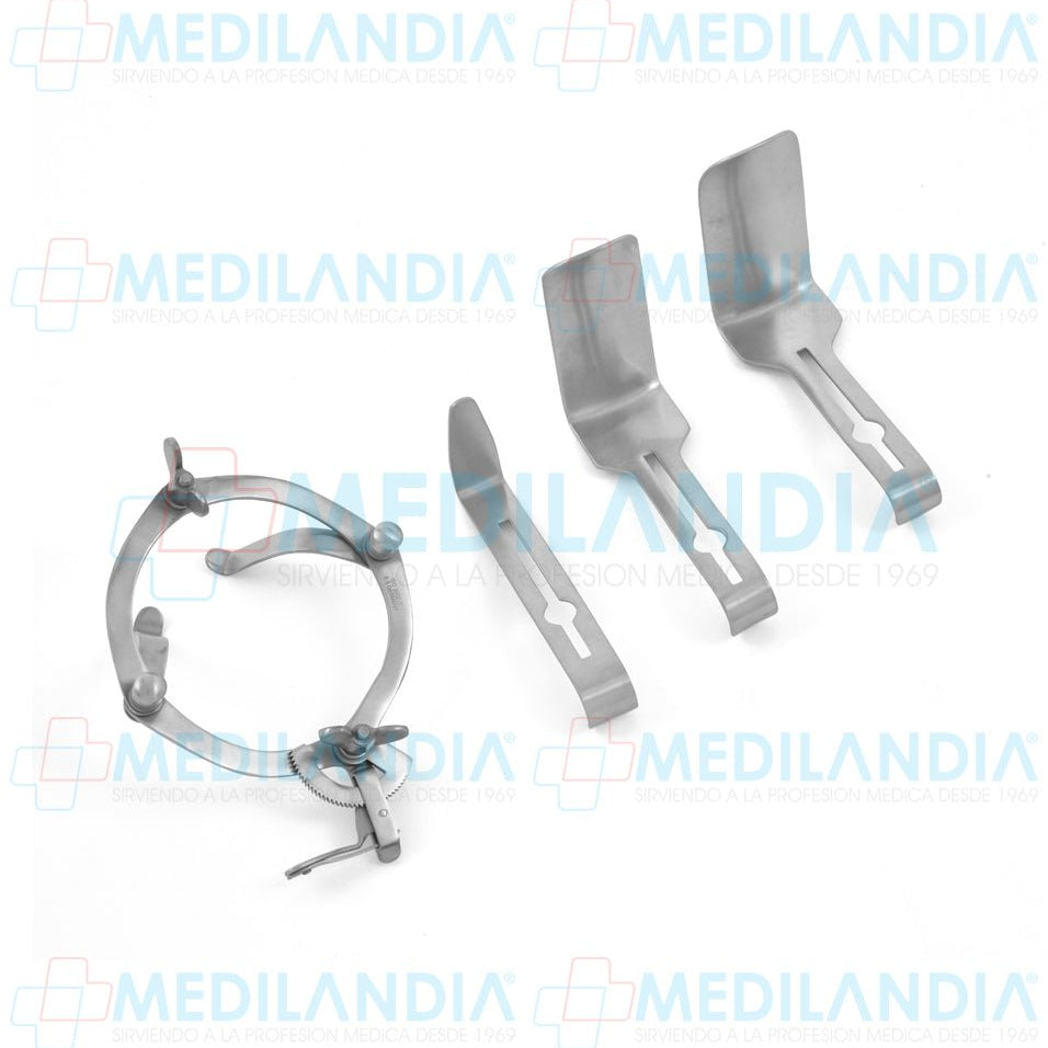 Retractor separador O’Sullivan - O’Connor con 3 hojas intercambiables chico - Separador - HP- MEDILANDIA | Tienda de productos y equipos médicos de calidad en México | Soluciones profesionales para clínicas, hospitales y consultorios.