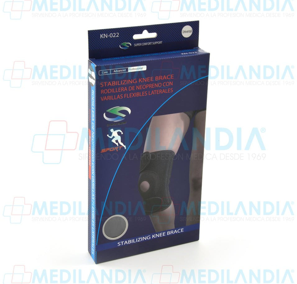 Rodillera de neopreno con varilla flexible - Rodillera - SUPER CONFORT- MEDILANDIA | Tienda de productos y equipos médicos de calidad en México | Soluciones profesionales para clínicas, hospitales y consultorios.