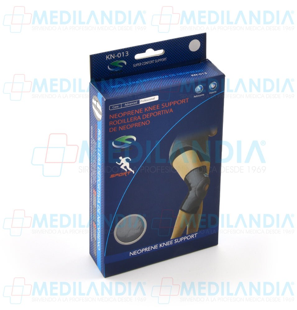 Rodillera deportiva de neopreno con céntrate para rotula - Rodillera - SUPER CONFORT- MEDILANDIA | Tienda de productos y equipos médicos de calidad en México | Soluciones profesionales para clínicas, hospitales y consultorios.