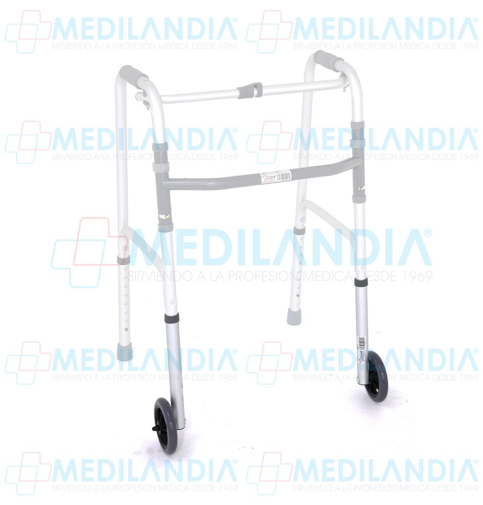 Ruedas frontales para andadera - Ruedas Andadera - 2CARE - MEDILANDIA | Tienda de productos médicos