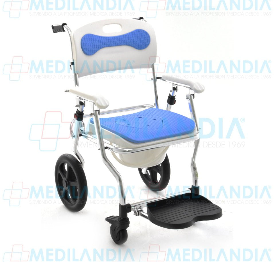 Silla 4 en 1 cómodo / ducha / aumento para WC / silla de traslado - Silla cómodo - EM - MEDILANDIA | Tienda de productos médicos