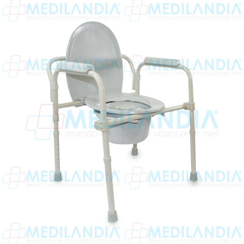 Silla cómodo 3 en 1 plegable - Silla cómodo - 2CARE - MEDILANDIA | Tienda de productos y equipos médicos de calidad en México | Soluciones profesionales para clínicas, hospitales y consultorios.