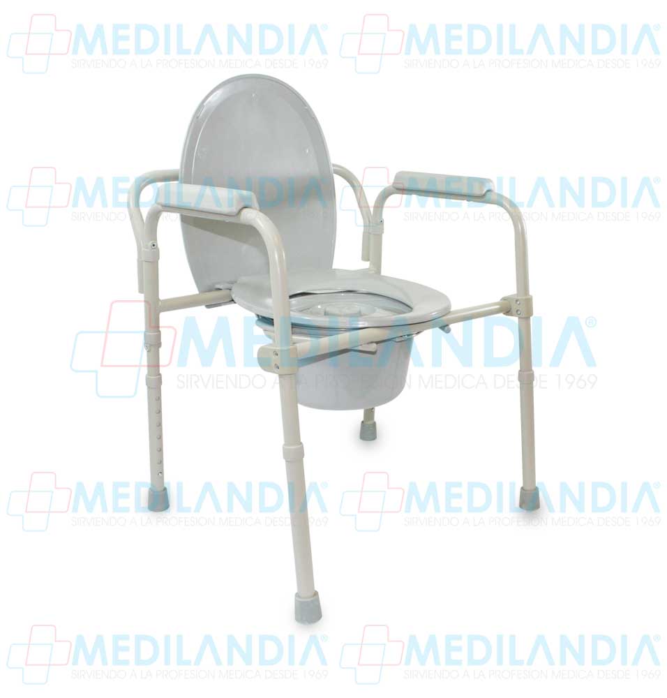 Silla cómodo 3 en 1 plegable - Silla cómodo - 2CARE - MEDILANDIA | Tienda de productos y equipos médicos de calidad en México | Soluciones profesionales para clínicas, hospitales y consultorios.