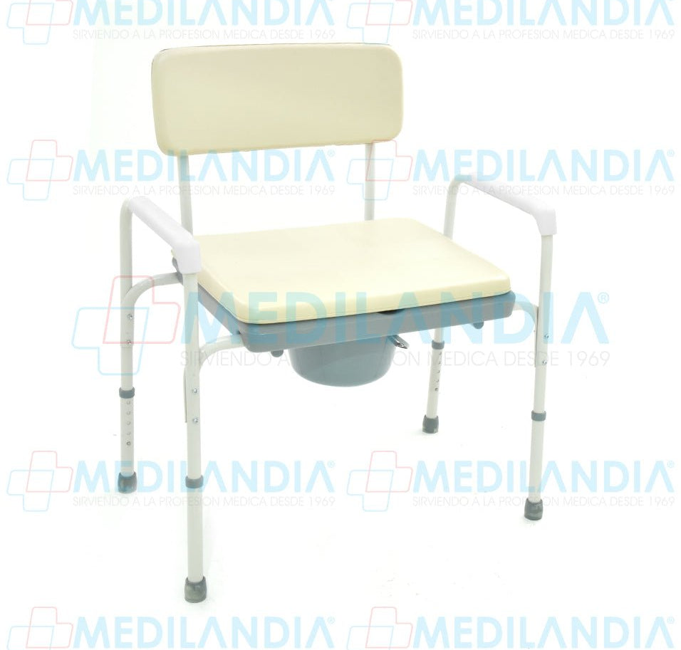 Silla cómodo bariátrica acojinada - Silla cómodo - OA - MEDILANDIA | Tienda de productos médicos
