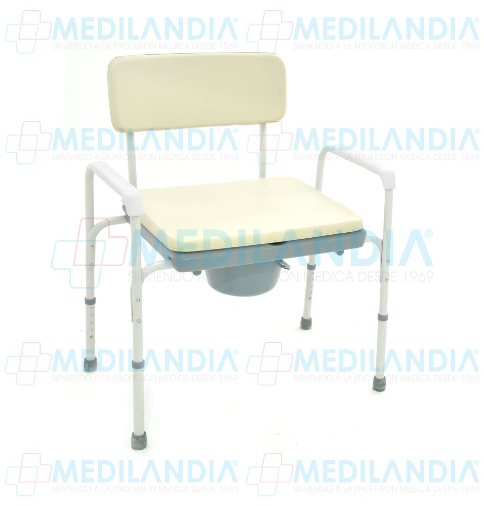 Silla cómodo bariátrica acojinada - Silla cómodo - OA - MEDILANDIA | Tienda de productos médicos