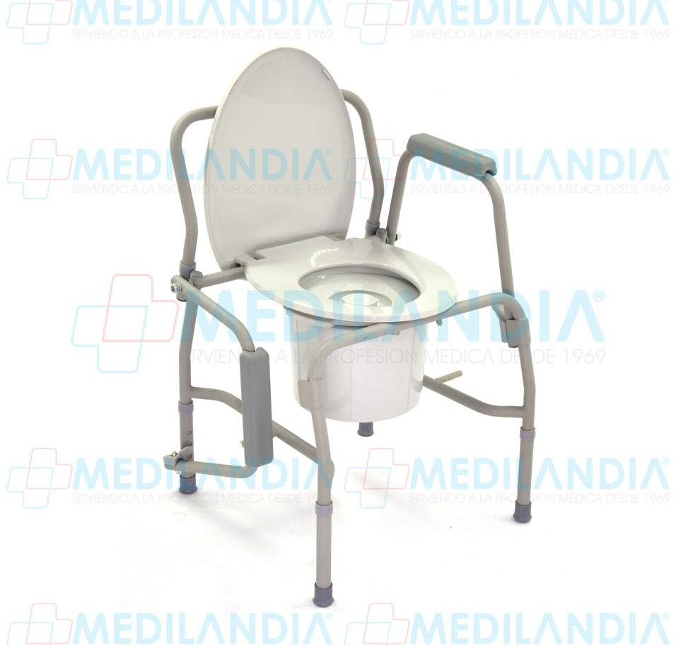 Silla cómodo brazos abatibles - Silla cómodo - 2CARE - MEDILANDIA | Tienda de productos médicos