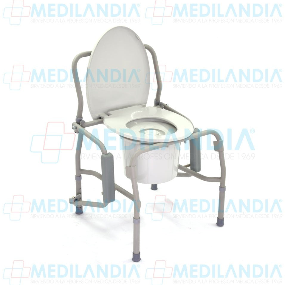 Silla cómodo brazos abatibles - Silla cómodo - 2CARE - MEDILANDIA | Tienda de productos médicos