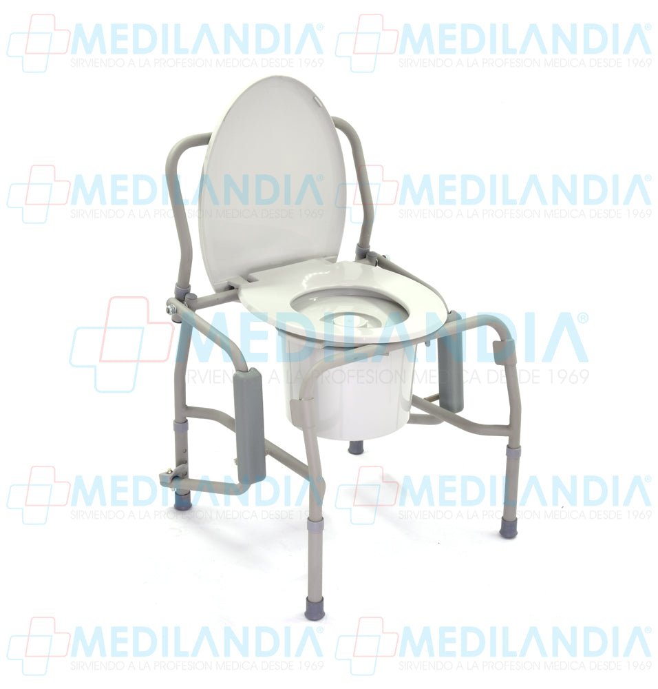 Silla cómodo brazos abatibles - Silla cómodo - 2CARE - MEDILANDIA | Tienda de productos médicos