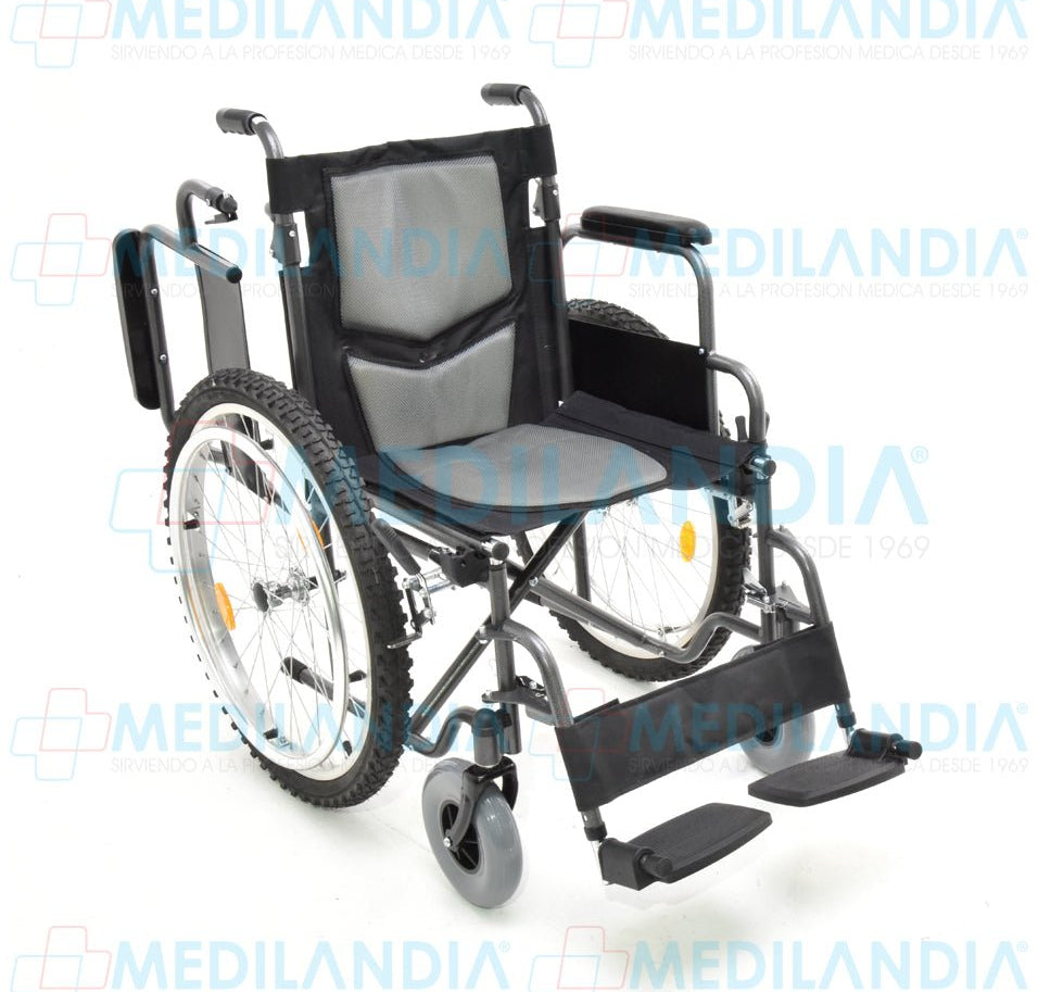 Silla de ruedas con llantas todo terreno - Silla de ruedas - HANDY - MEDILANDIA | Tienda de productos médicos