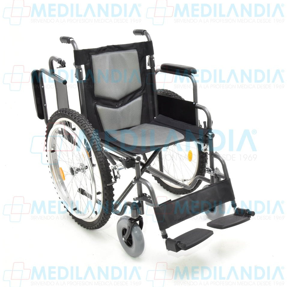 Silla de ruedas con llantas todo terreno - Silla de ruedas - HANDY - MEDILANDIA | Tienda de productos médicos